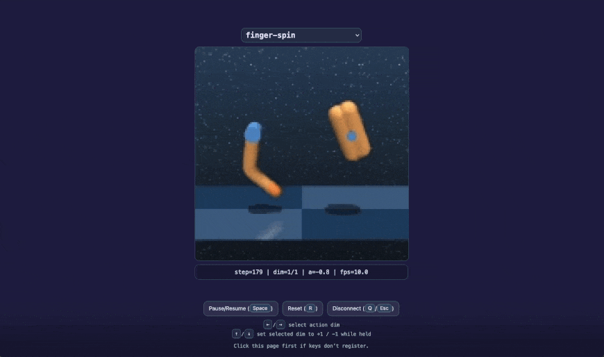 Web interface