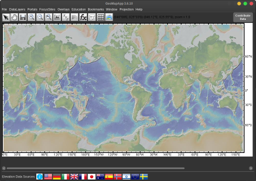 geomapapp Screenshot