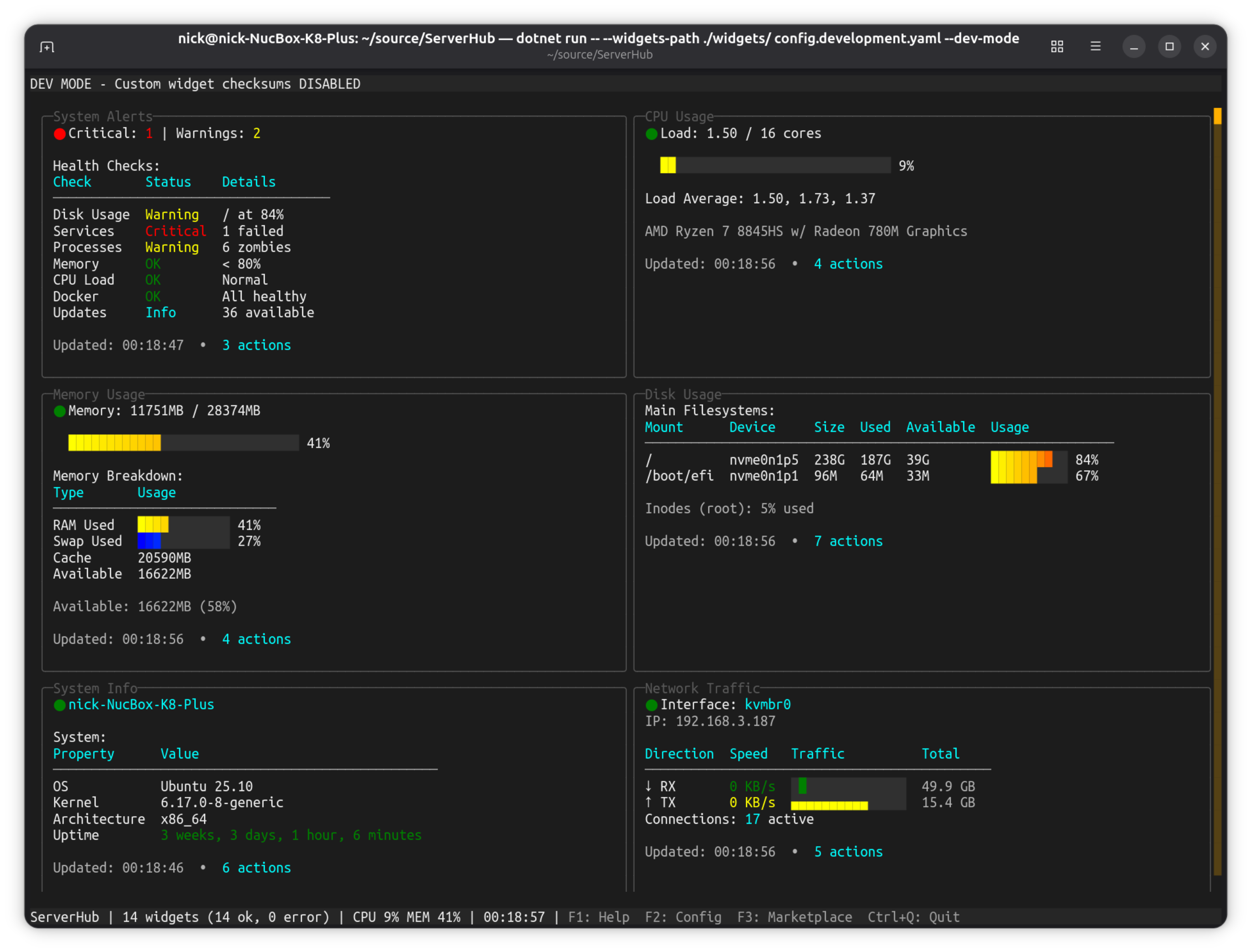 ServerHub Screenshot