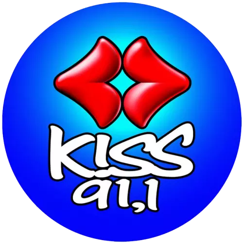 Kiss 91,1 logo