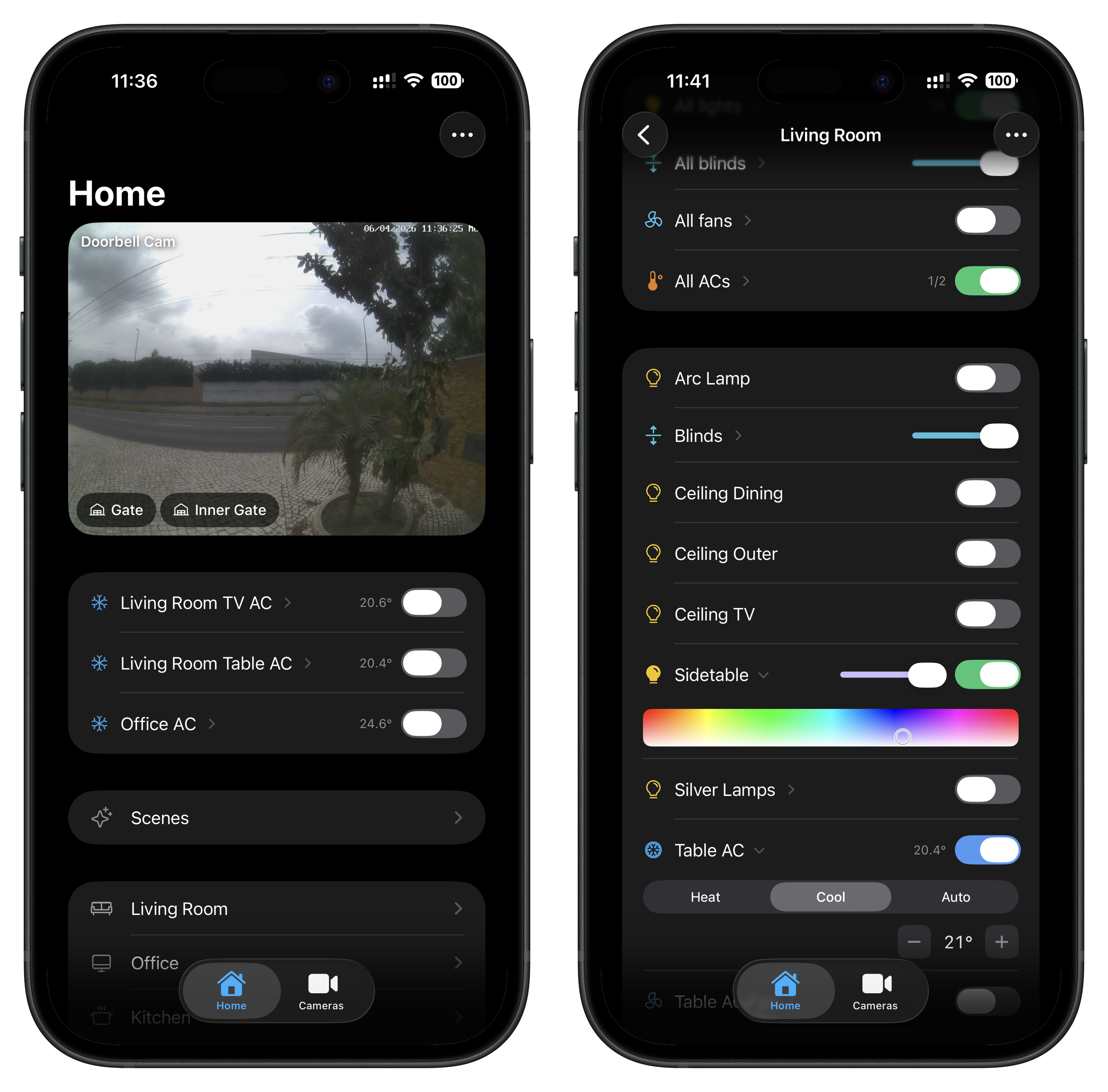 Itsyhome iOS app screenshot