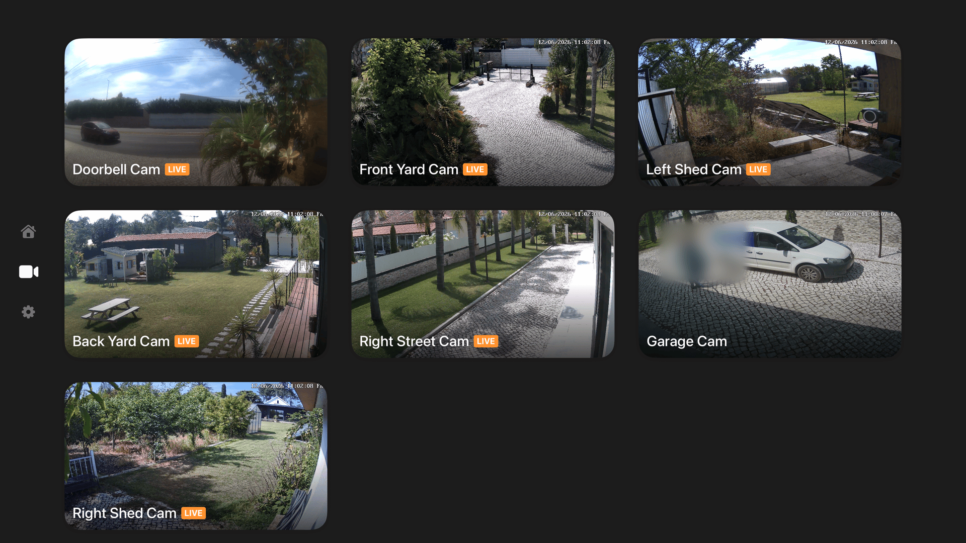 Itsyhome tvOS cameras screenshot