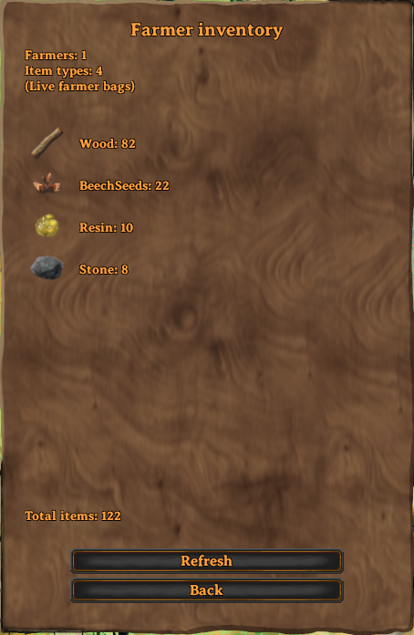 Troll inventory page