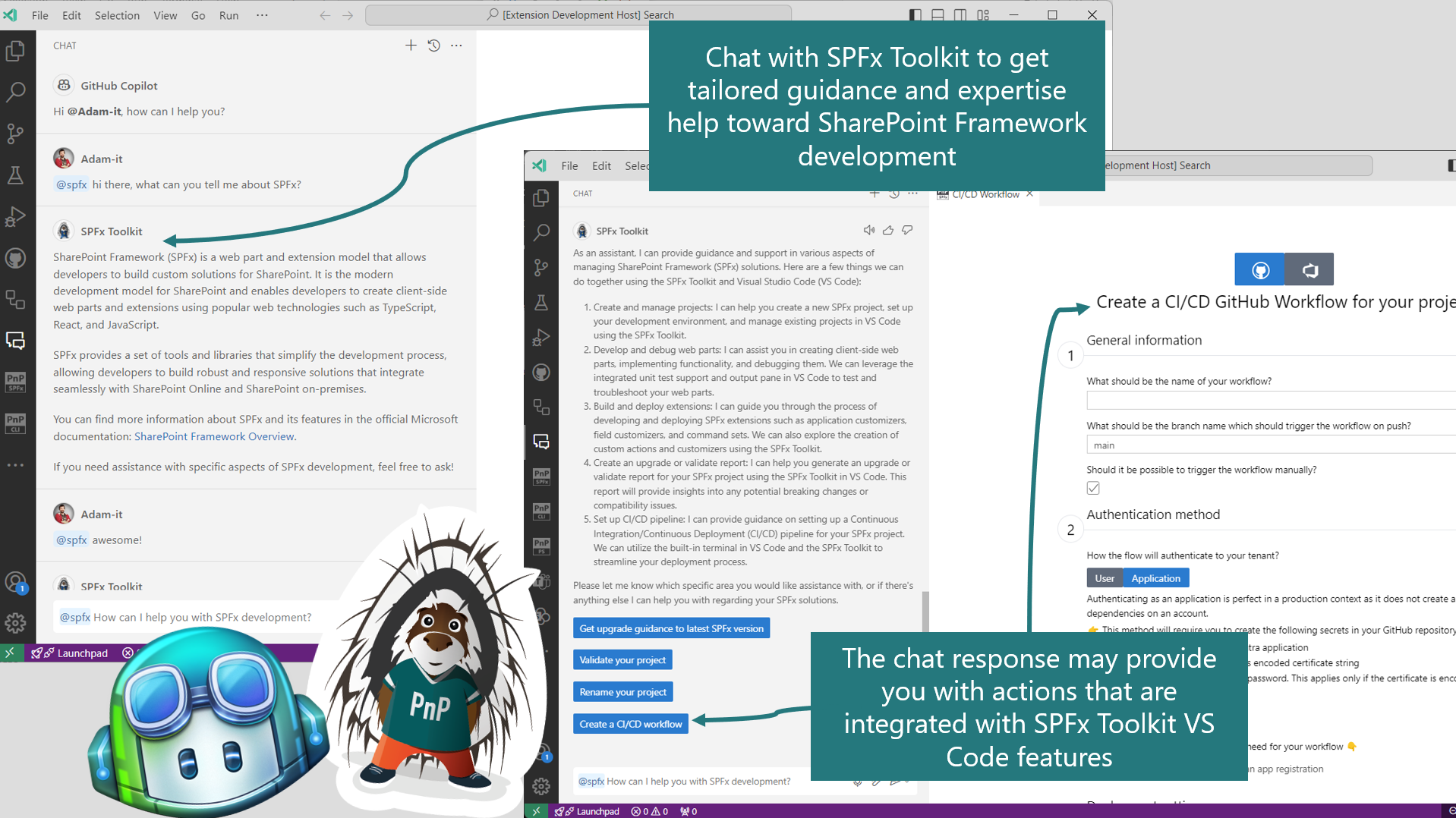 SPFx Toolkit chat