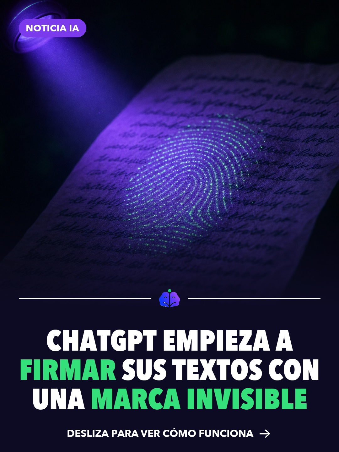 Portada: la marca de agua invisible de ChatGPT