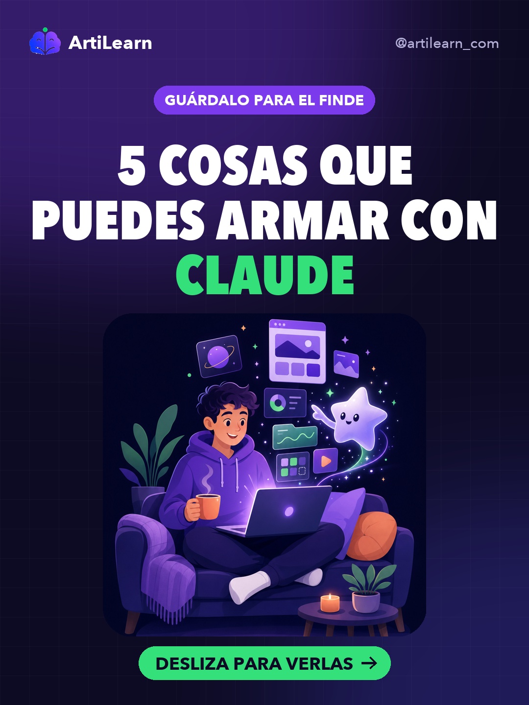 5 cosas que puedes armar con Claude