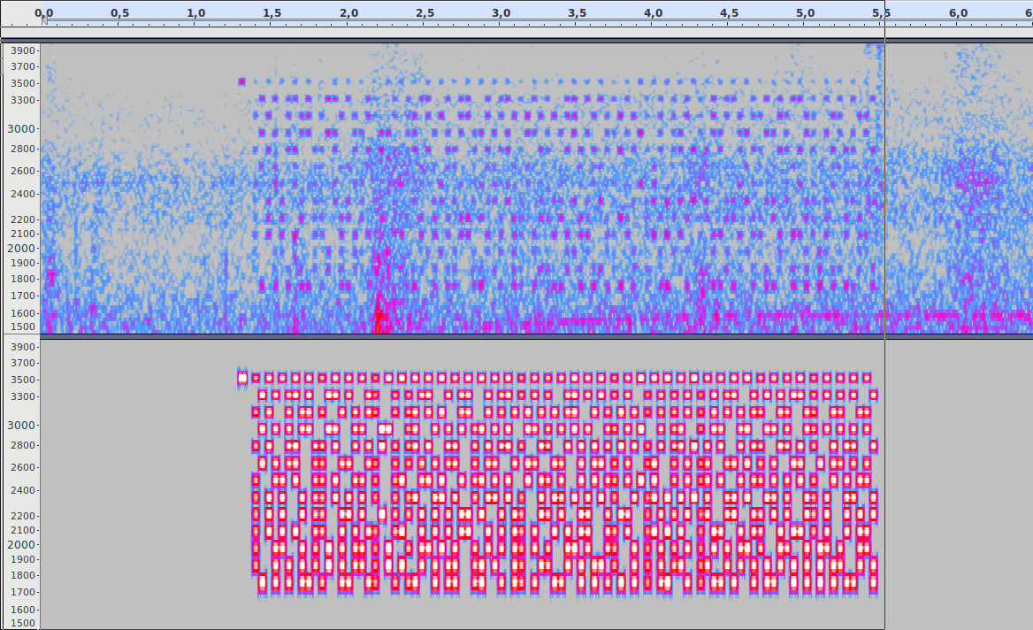 OpenWarble spectrogram