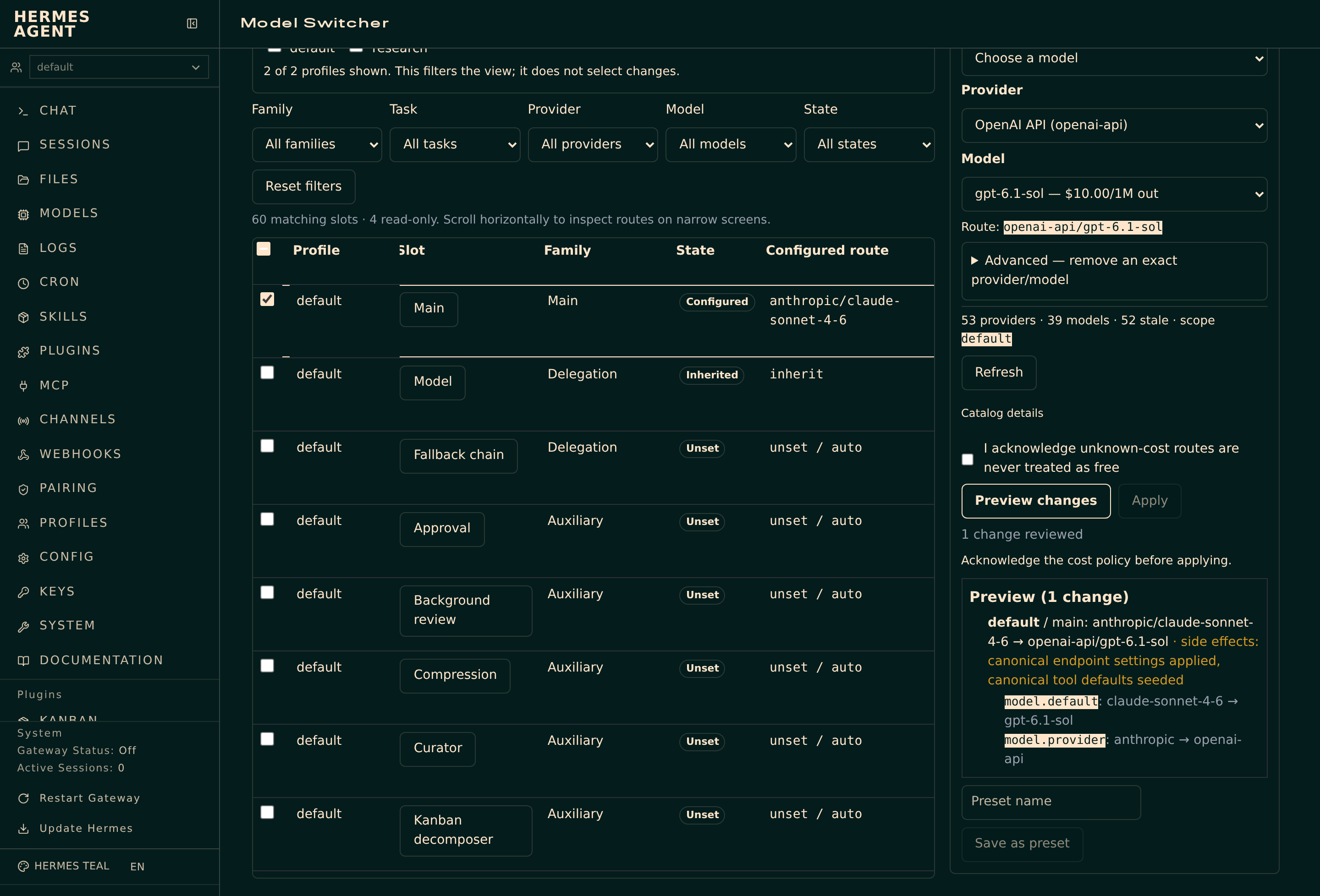 A lab preview of one synthetic main-model change