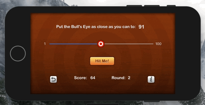 Bull's Eye Swift App