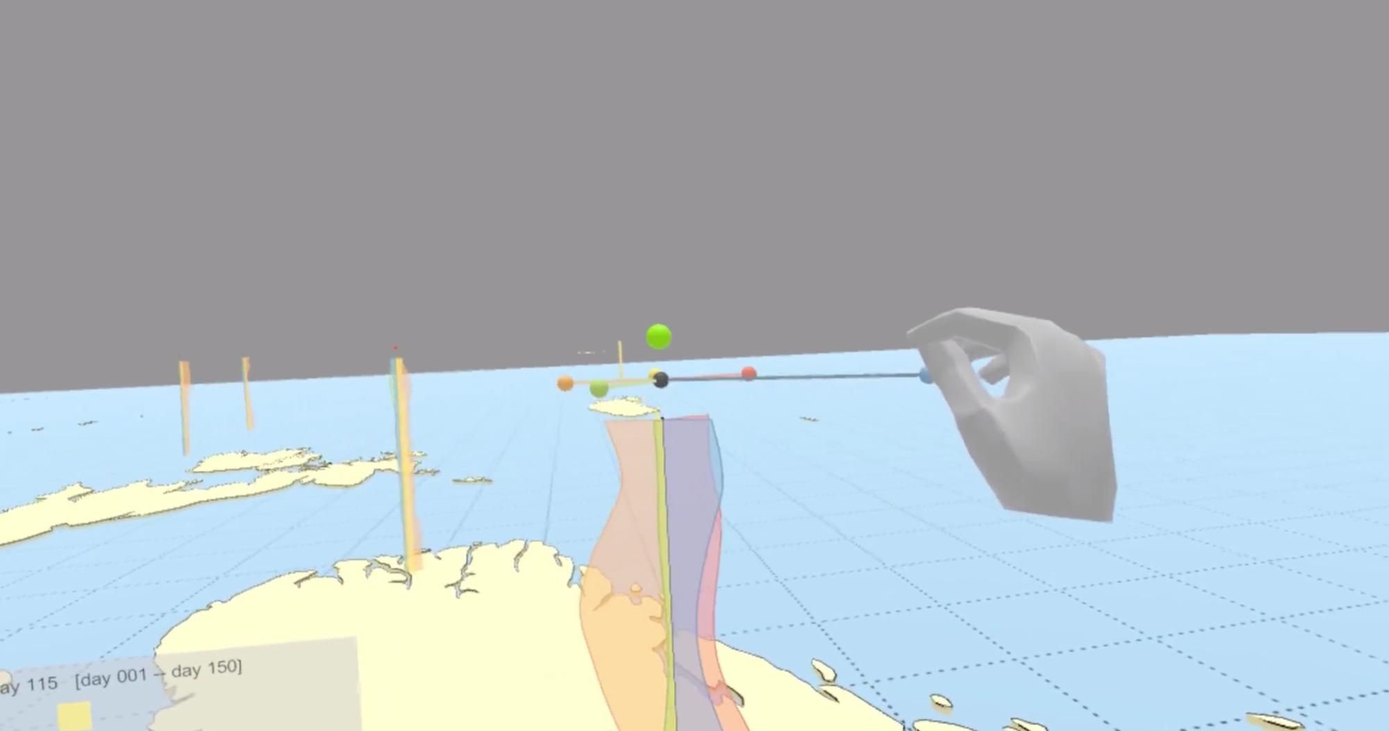 VR and Leap Motion Setup - Data Variable Sort