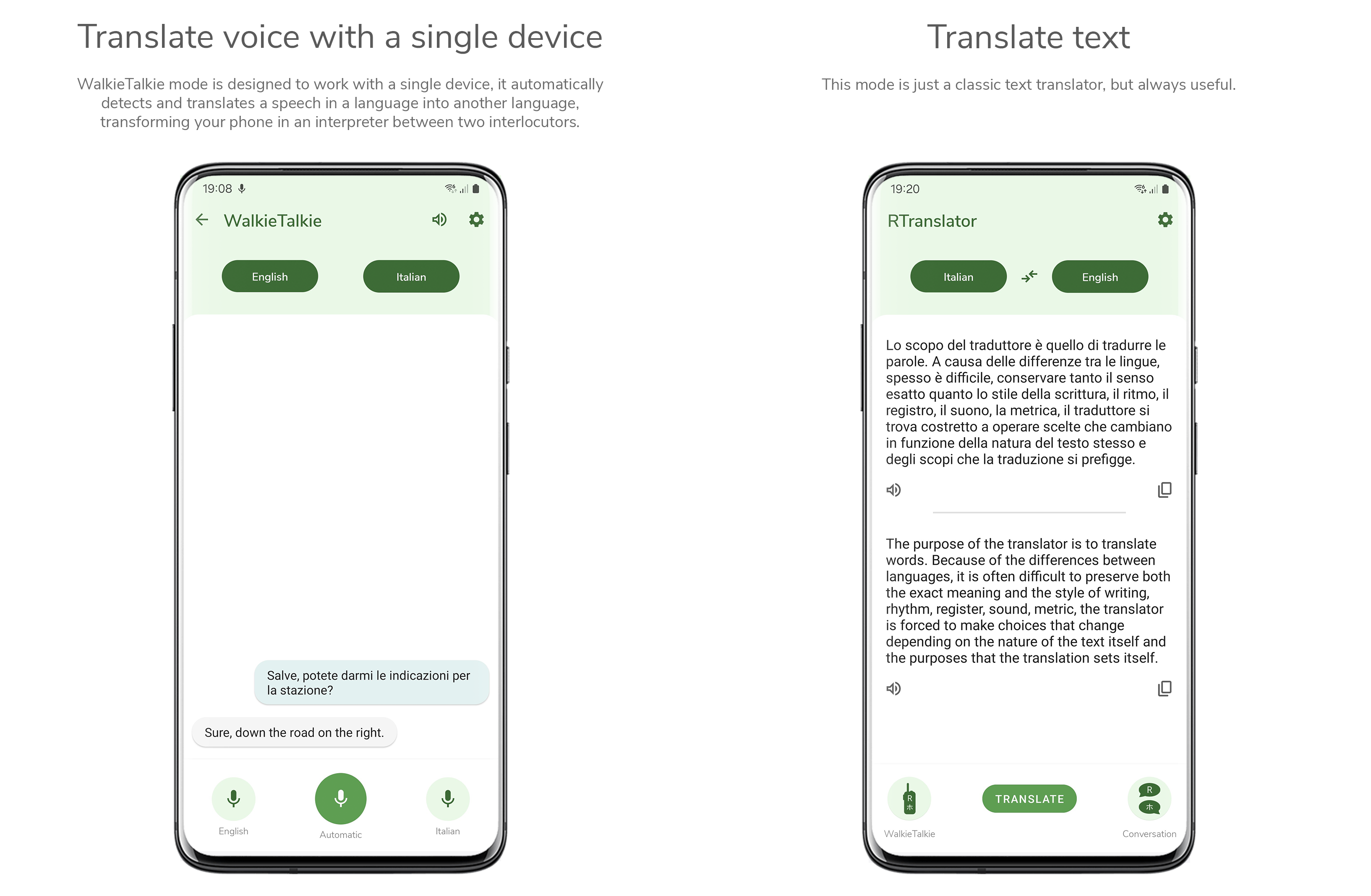 RTranslator の紹介画像 2