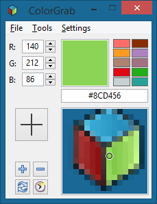ColorGrab on Windows 8.