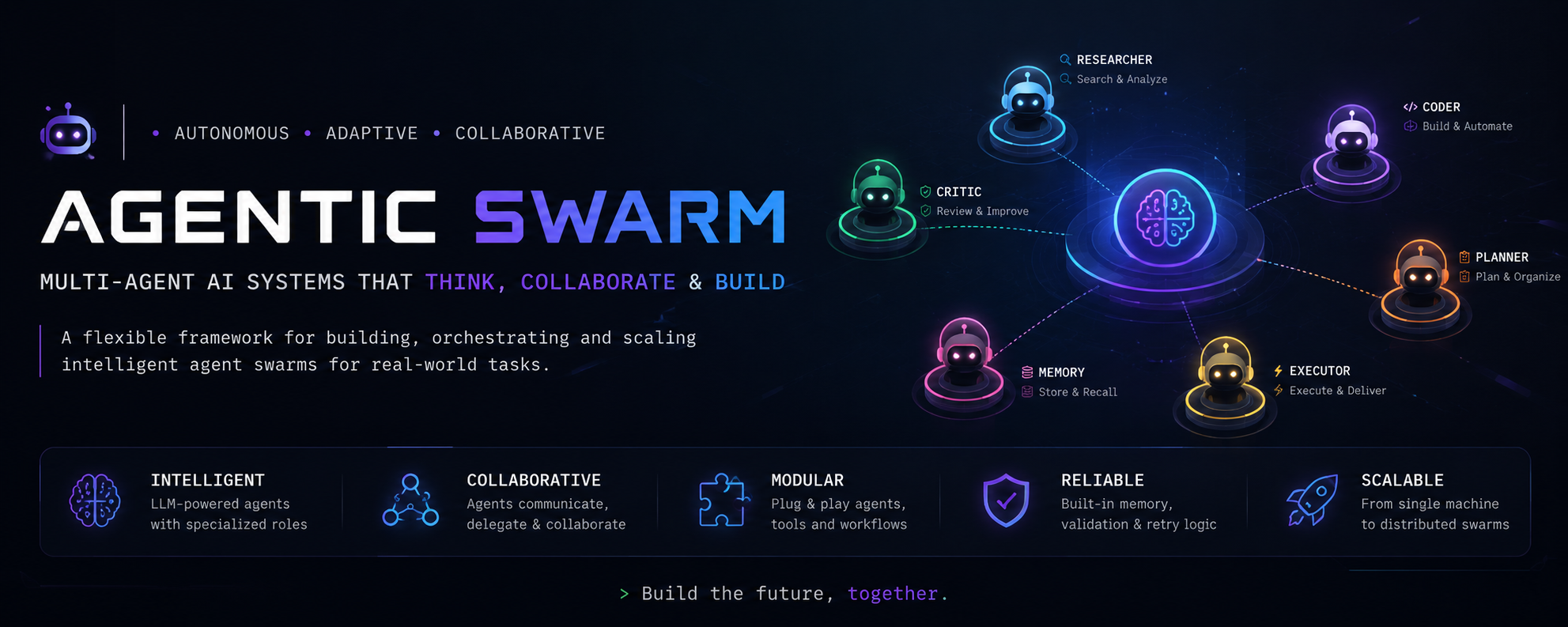 Agentic Swarm Banner