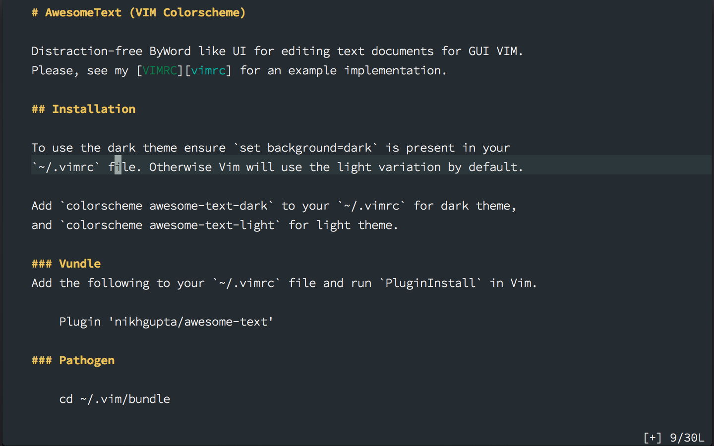 GitHub - nikhgupta/awesome-text: Distraction-free ByWord like UI for ...