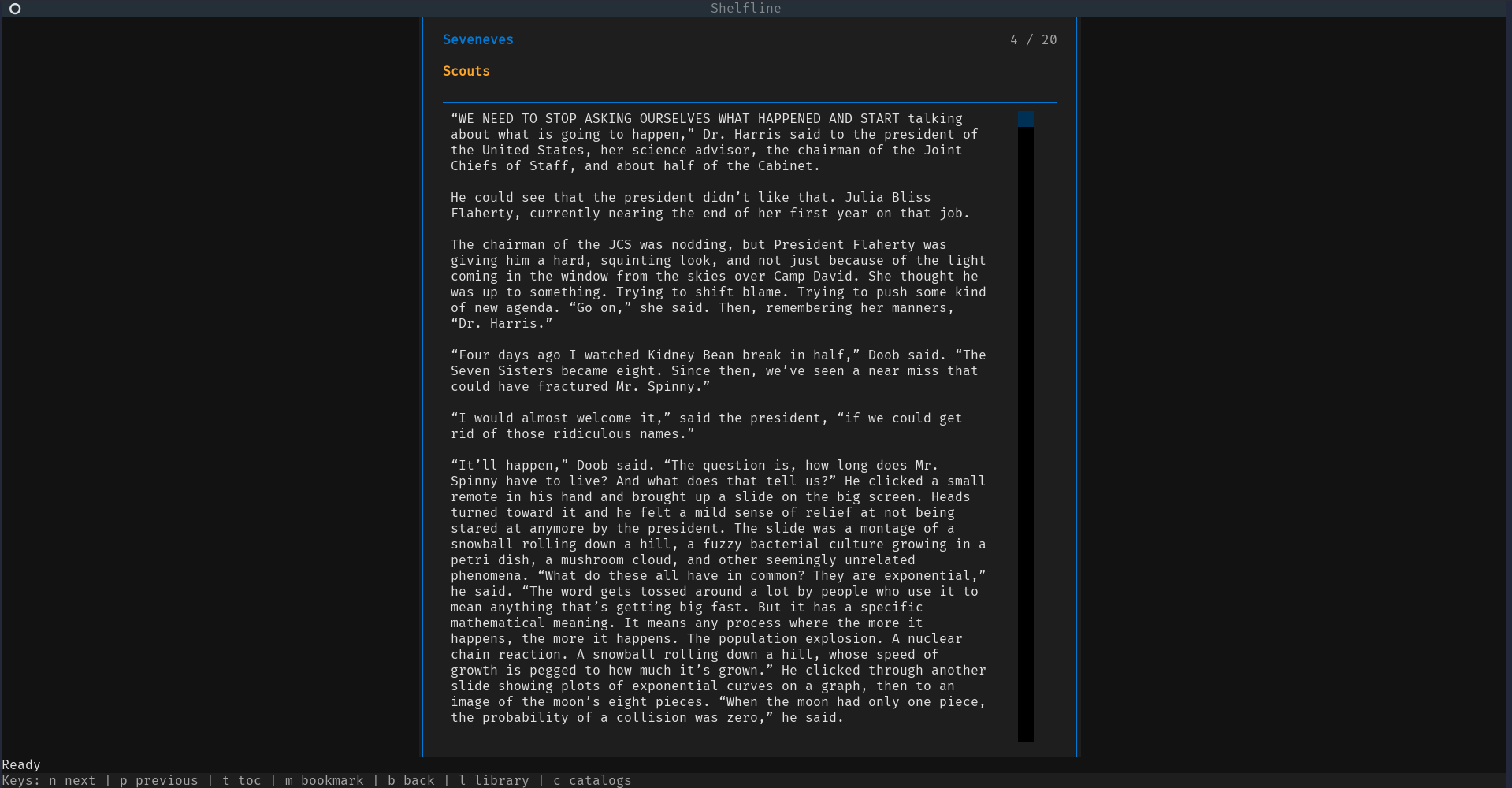 EPUB reader