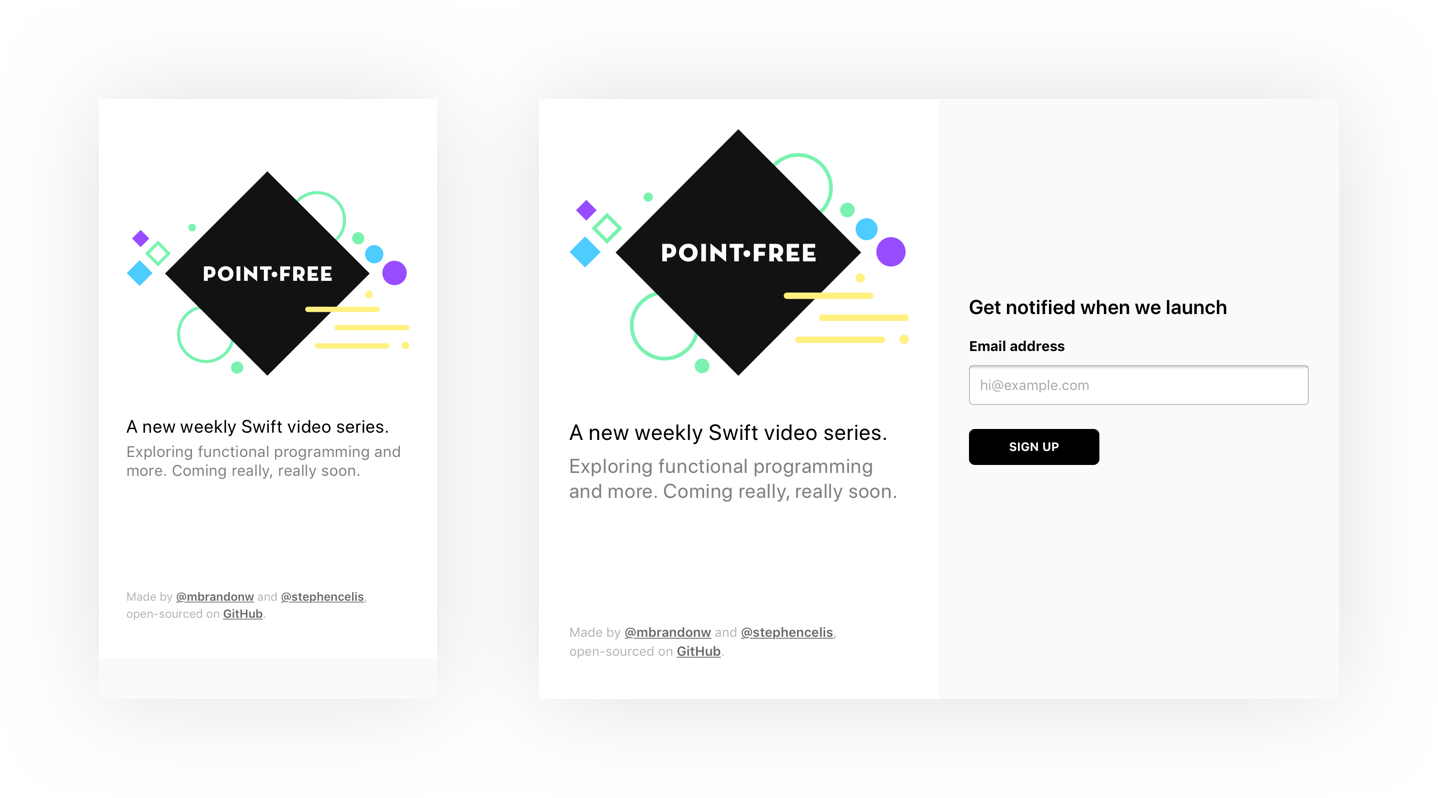 Point-Free Homepage