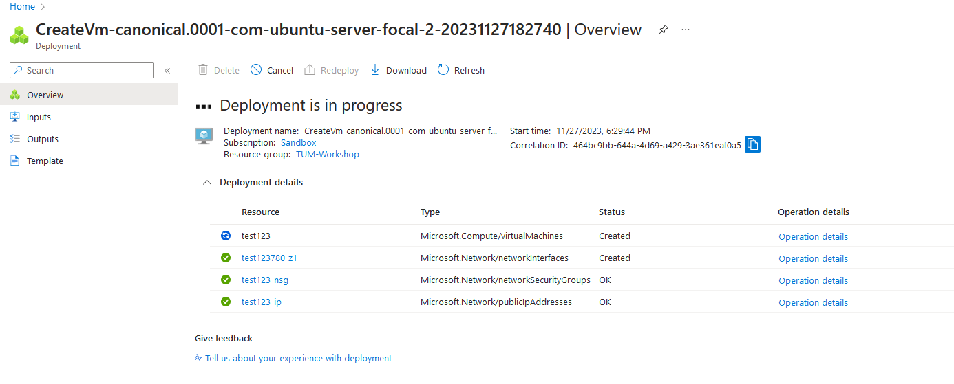 Azure VM Deployment