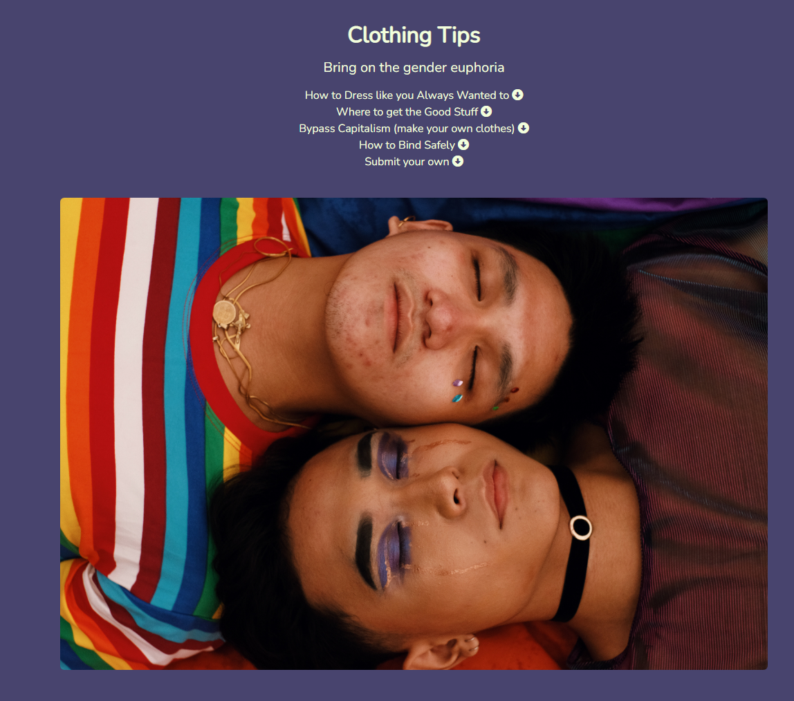 Clothing Tips