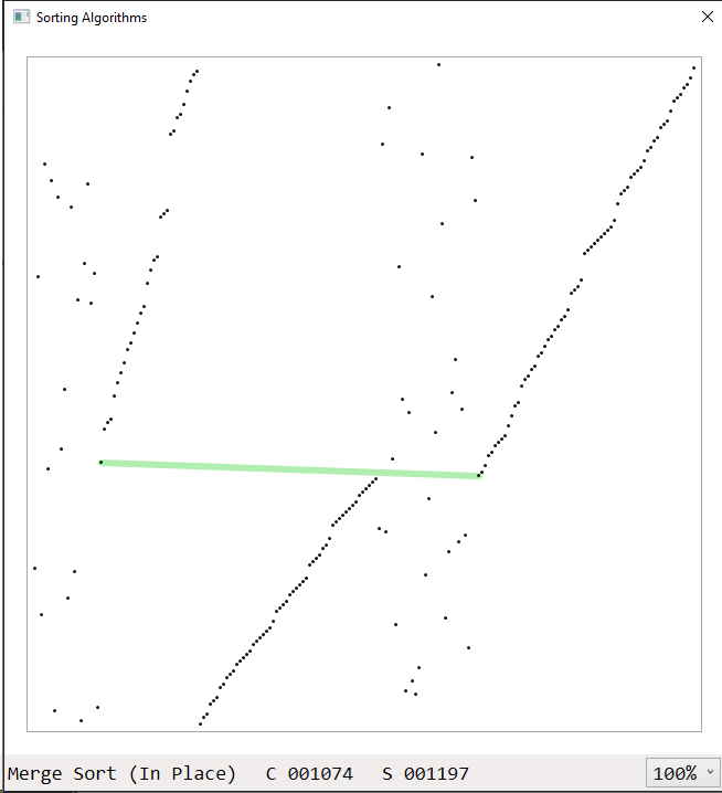 Merge Sort (In Place)