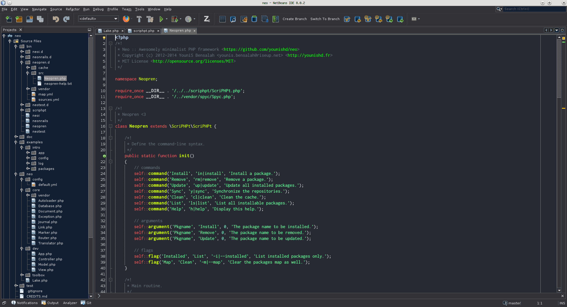 PHP Screenshot