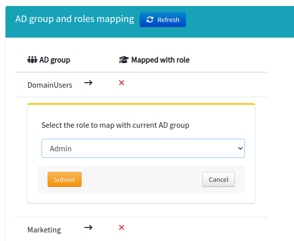 Role assignment