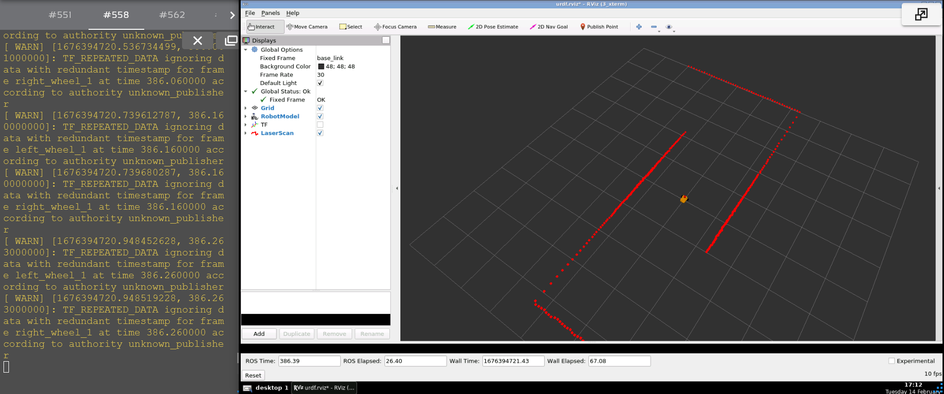 rviz visualization