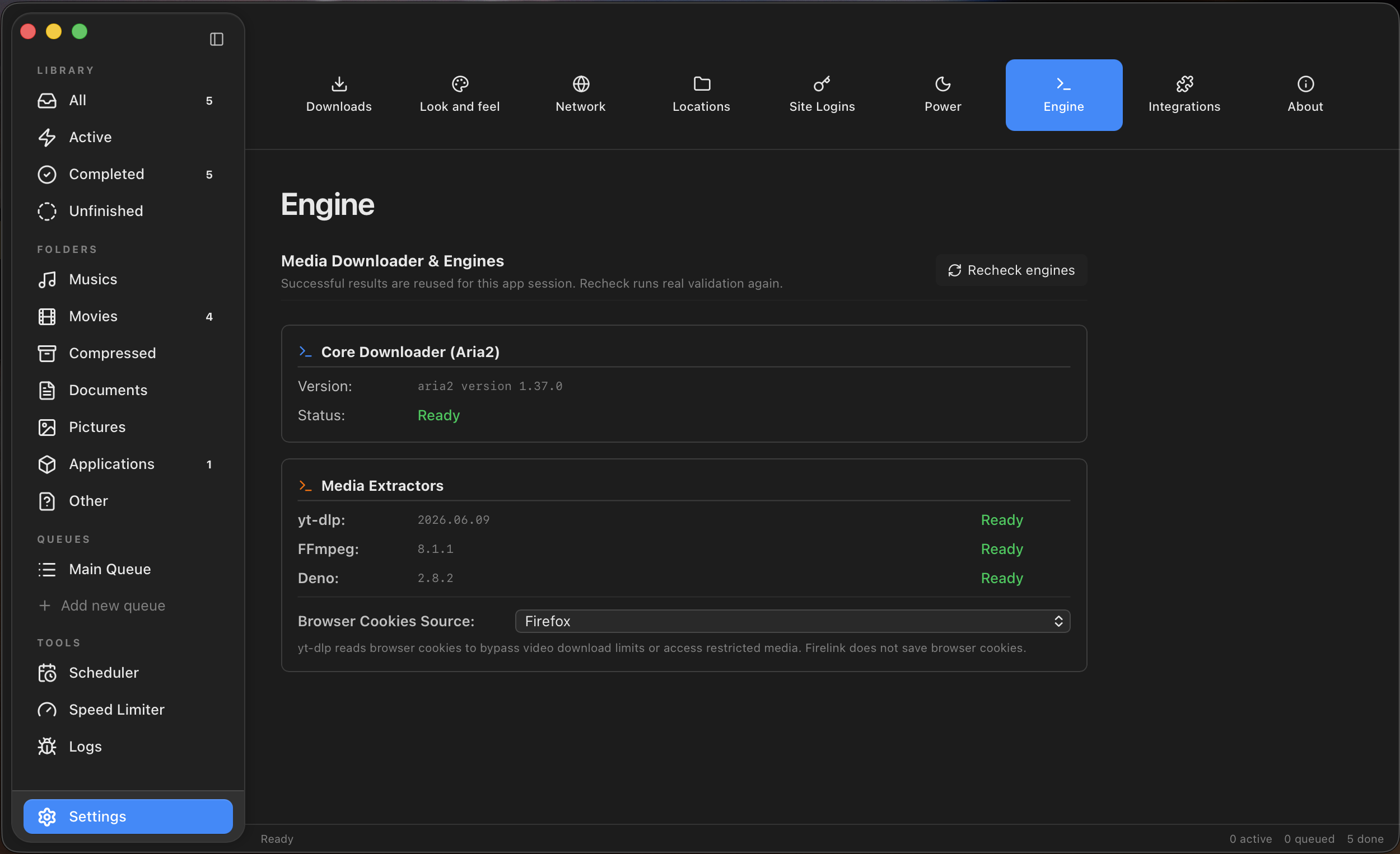 Screenshots/Dark%20theme%20-%20settings.png