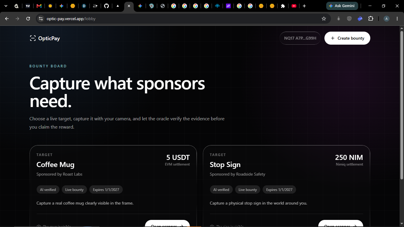 OpticPay screenshot 1
