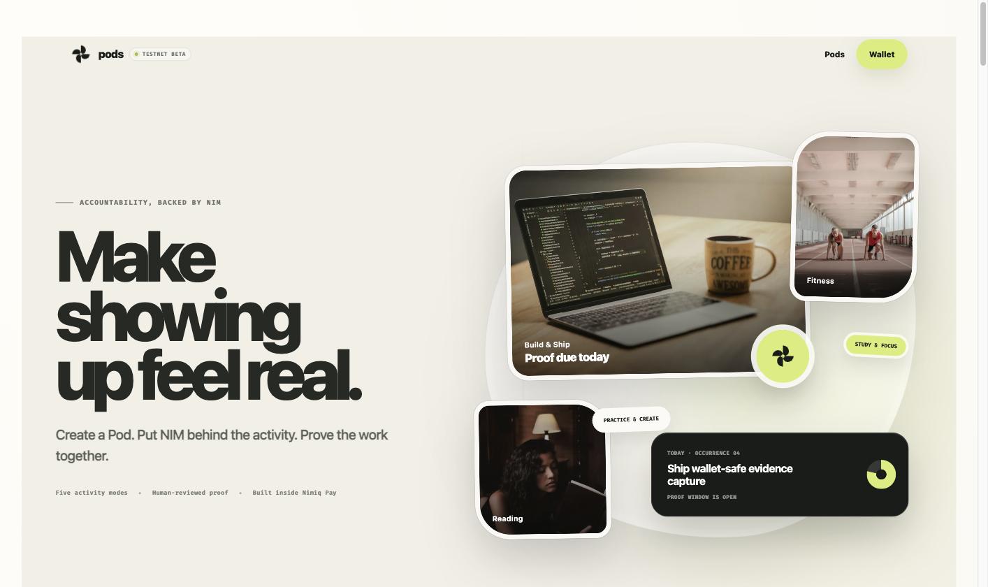 Pods screenshot 1