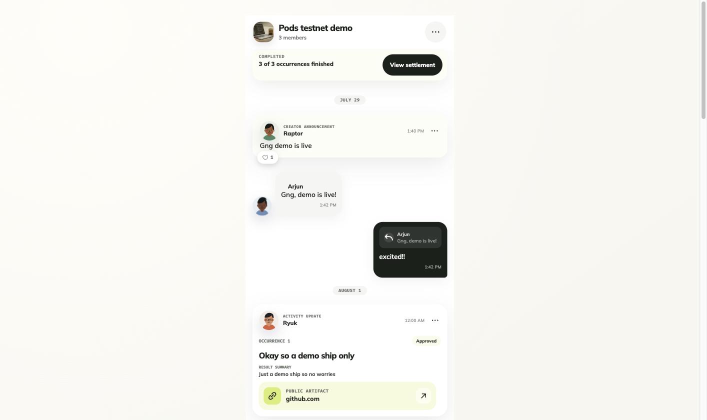 Pods screenshot 3
