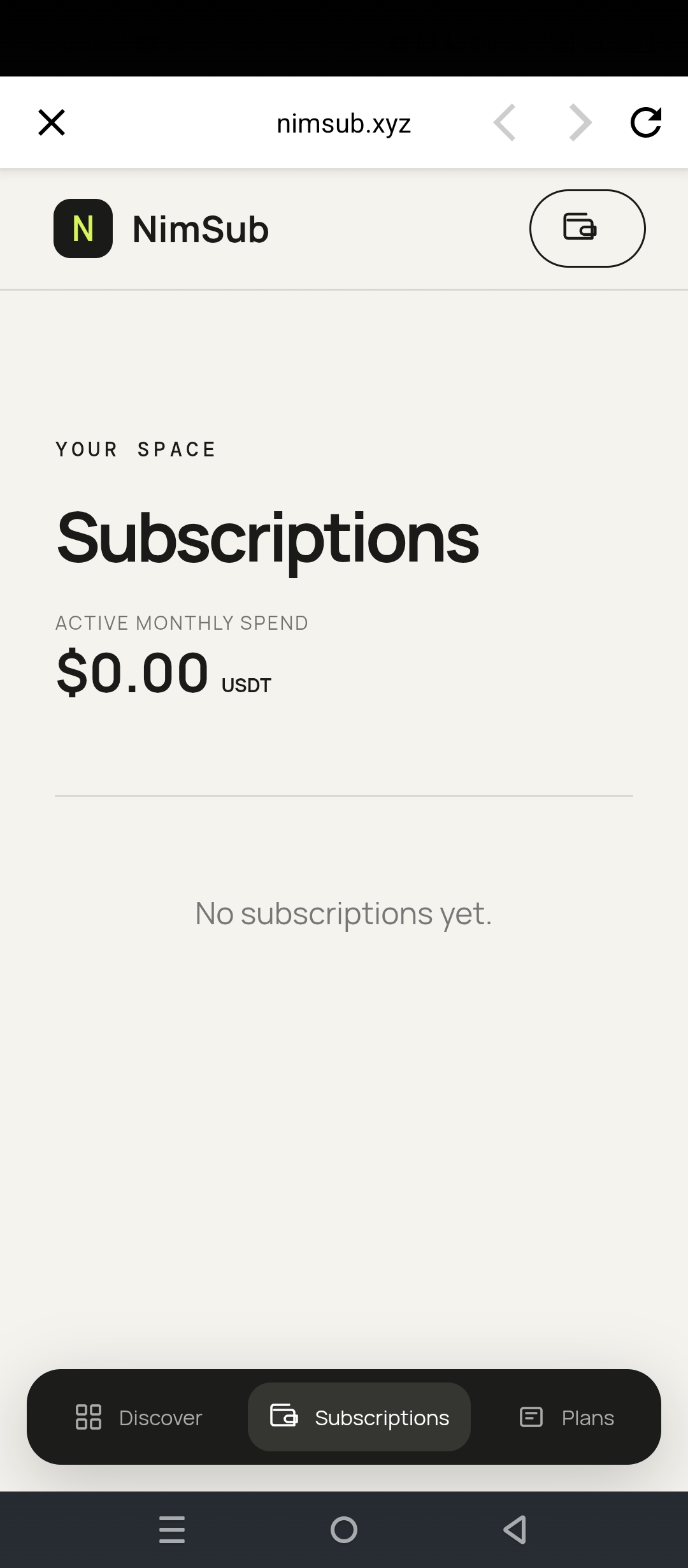 NimSub screenshot 2