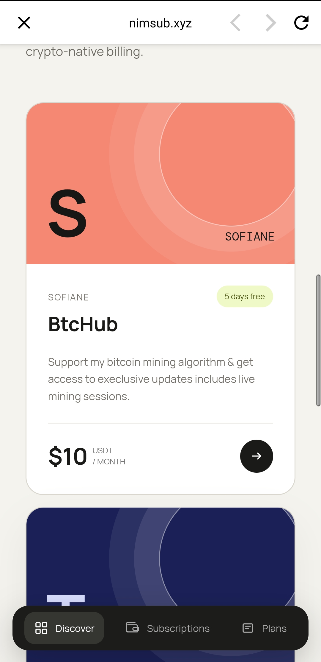 NimSub screenshot 5
