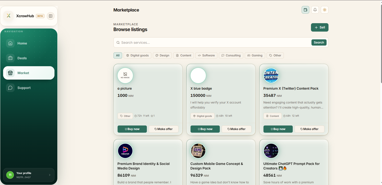 XcrowHub screenshot 3