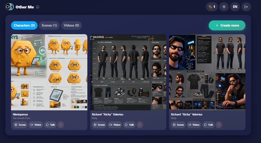 OtherMeApp screenshot 4
