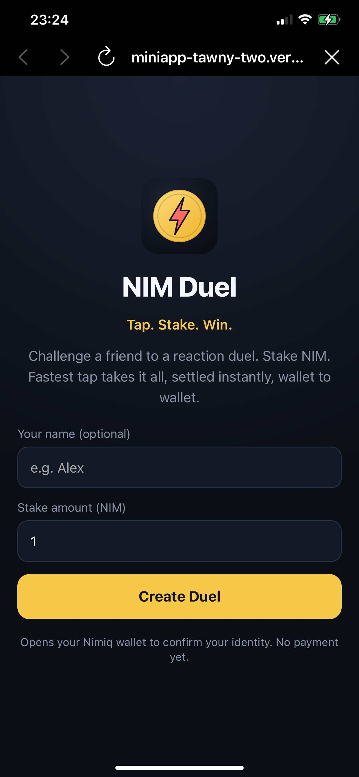NIM Duel screenshot 1