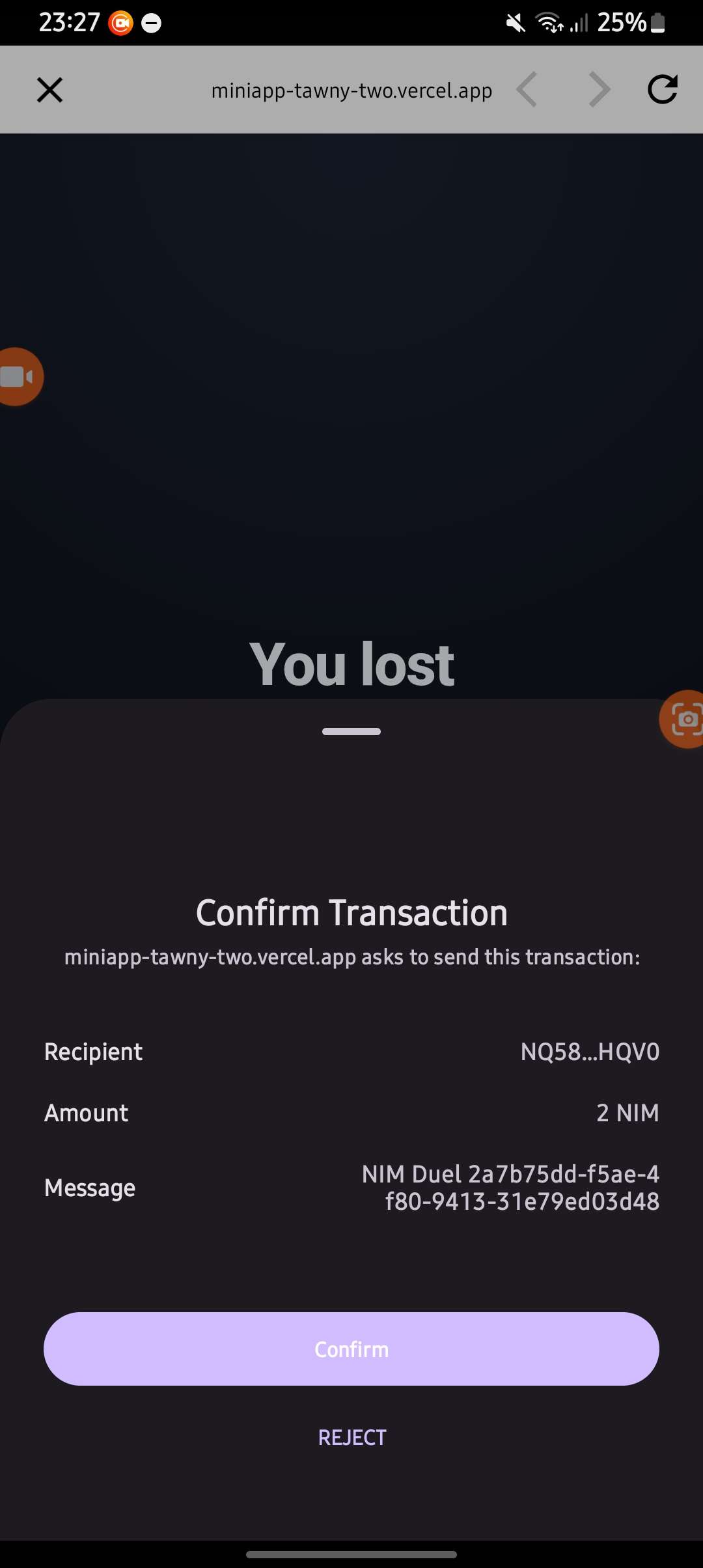 NIM Duel screenshot 3
