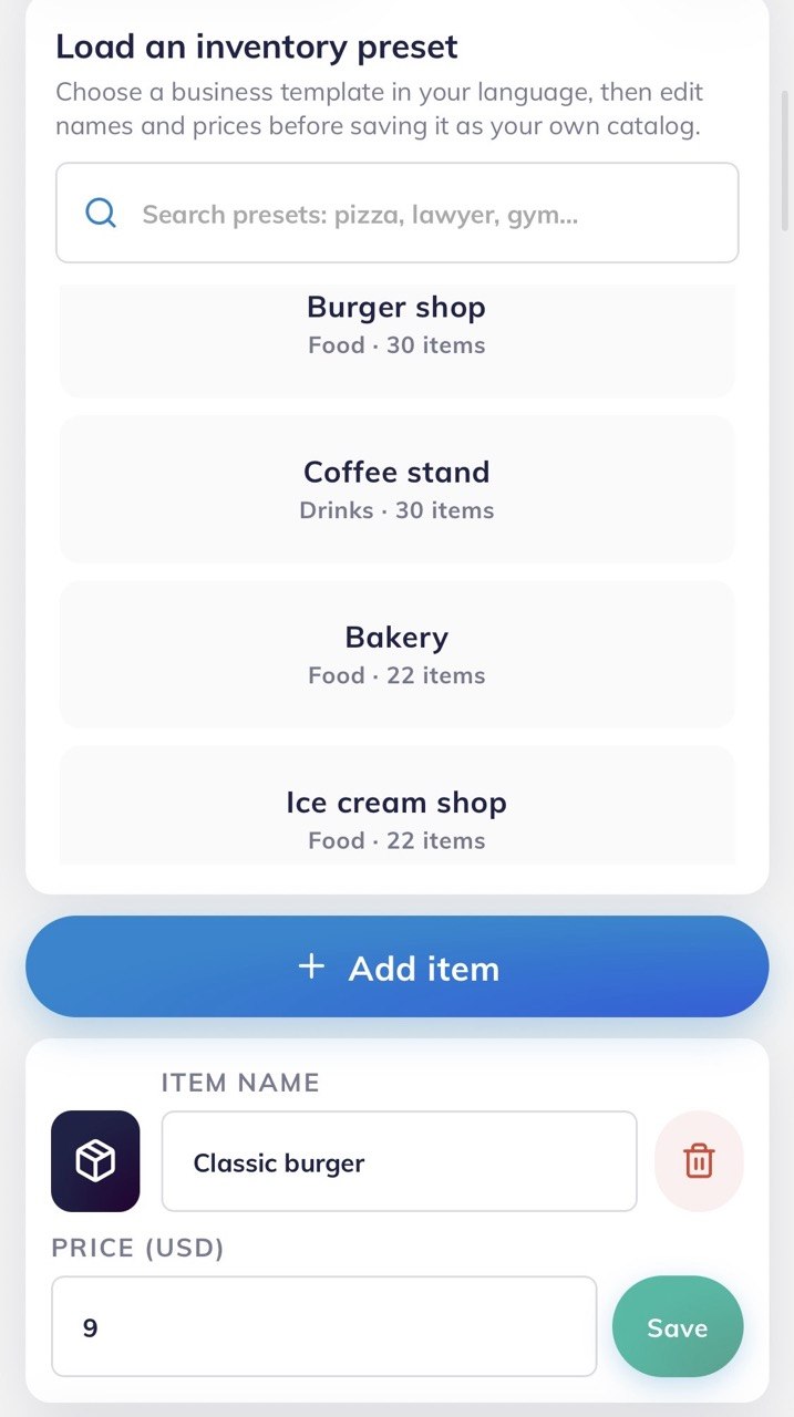 Nimiq Bazar screenshot 2