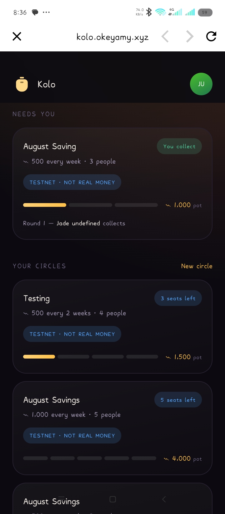 Kolo screenshot 1