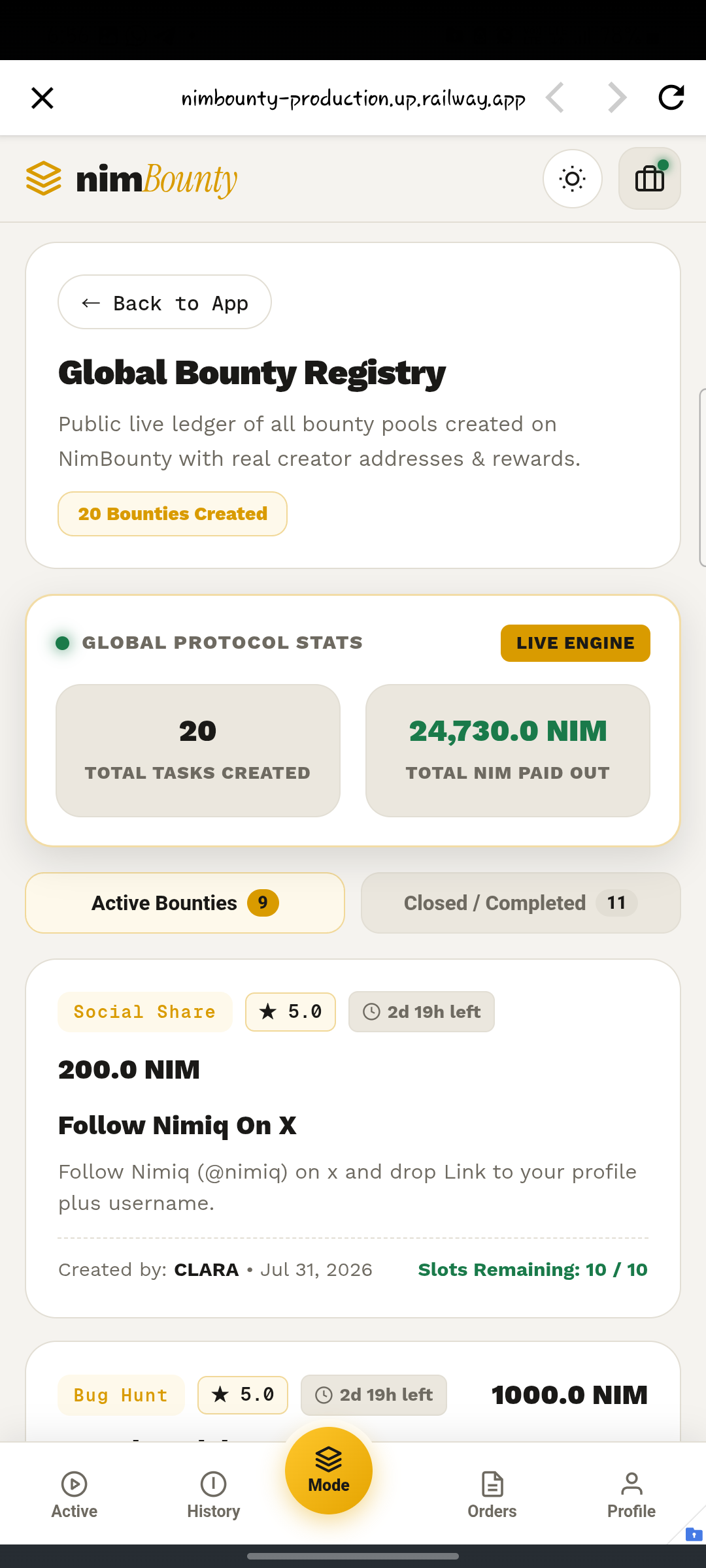 NimBounty screenshot 5
