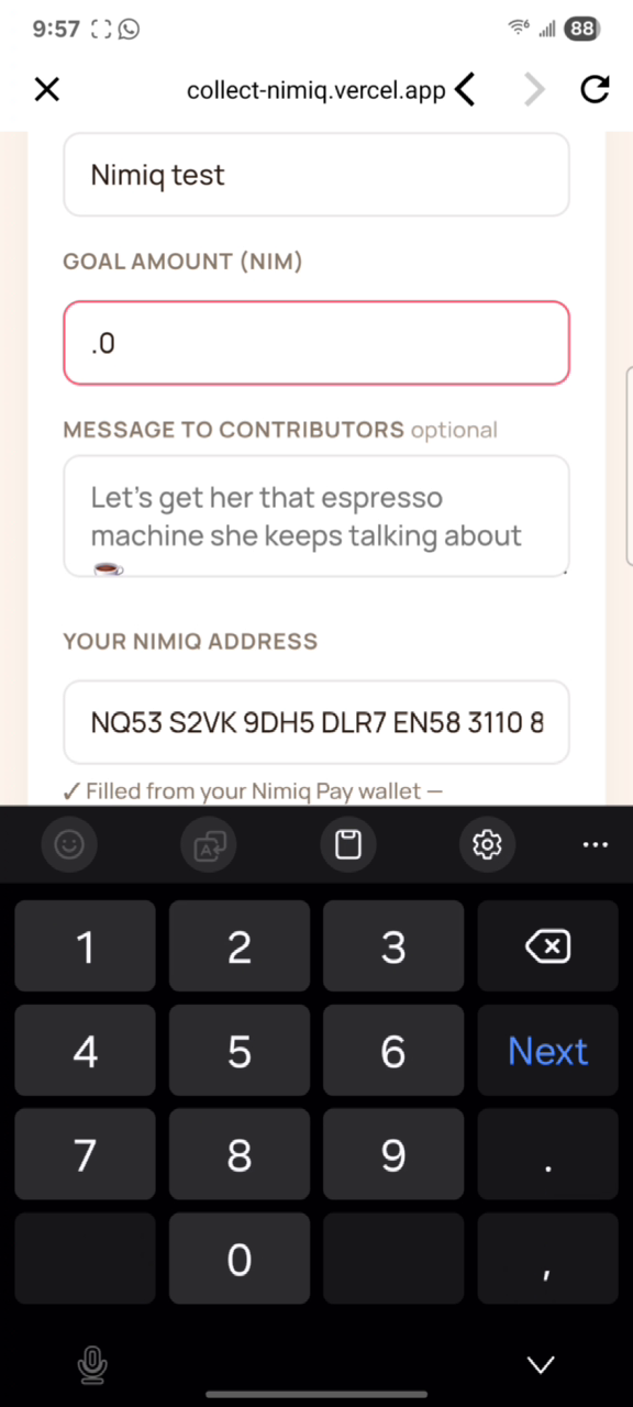 Collect screenshot 2