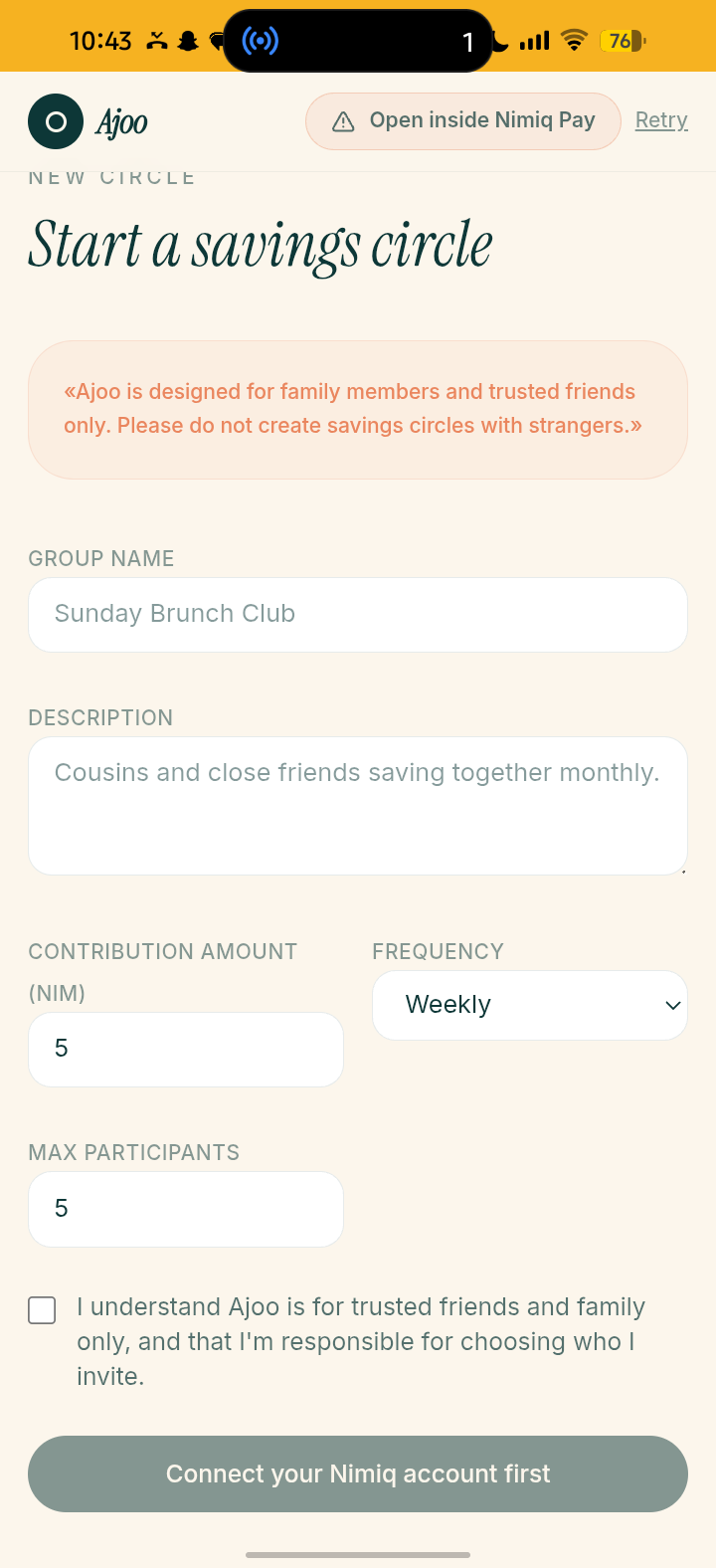 Ajoo Savings screenshot 3