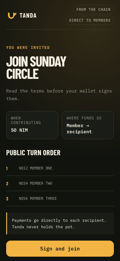 Tanda screenshot 3