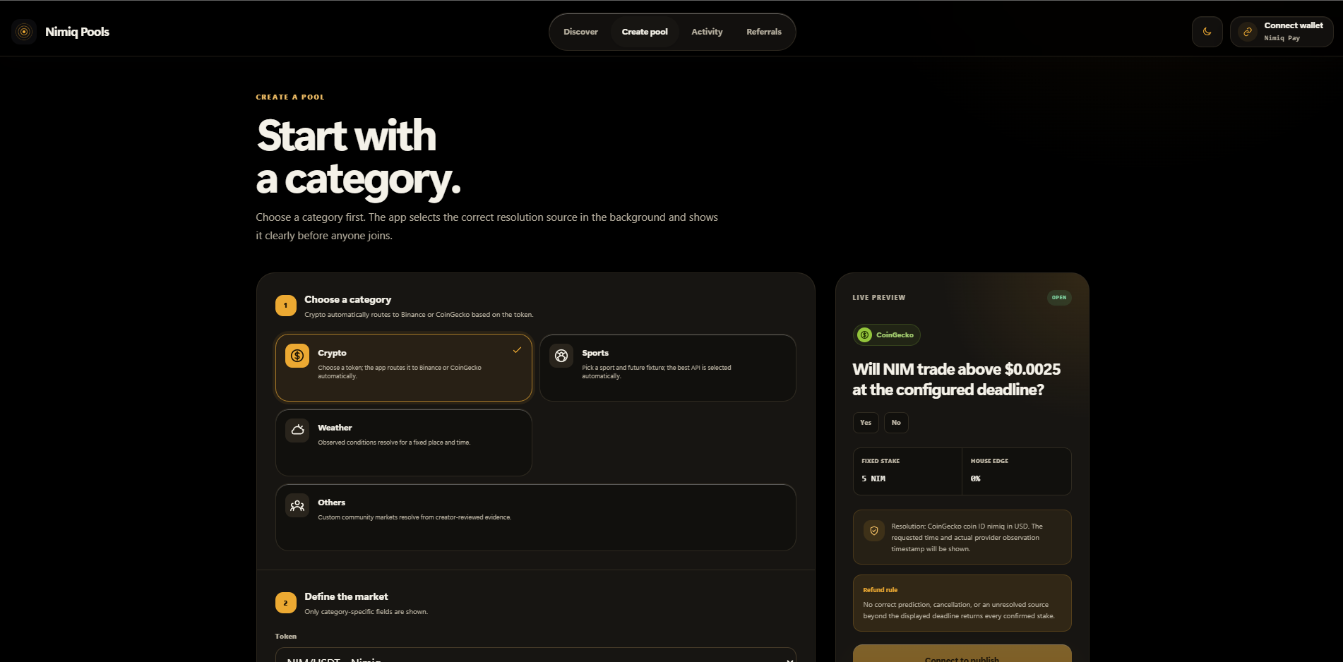 Nimiq Pools screenshot 2