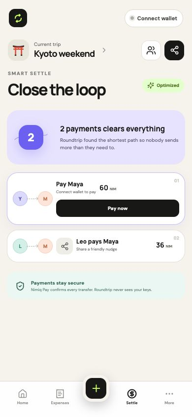 Roundtrip screenshot 3