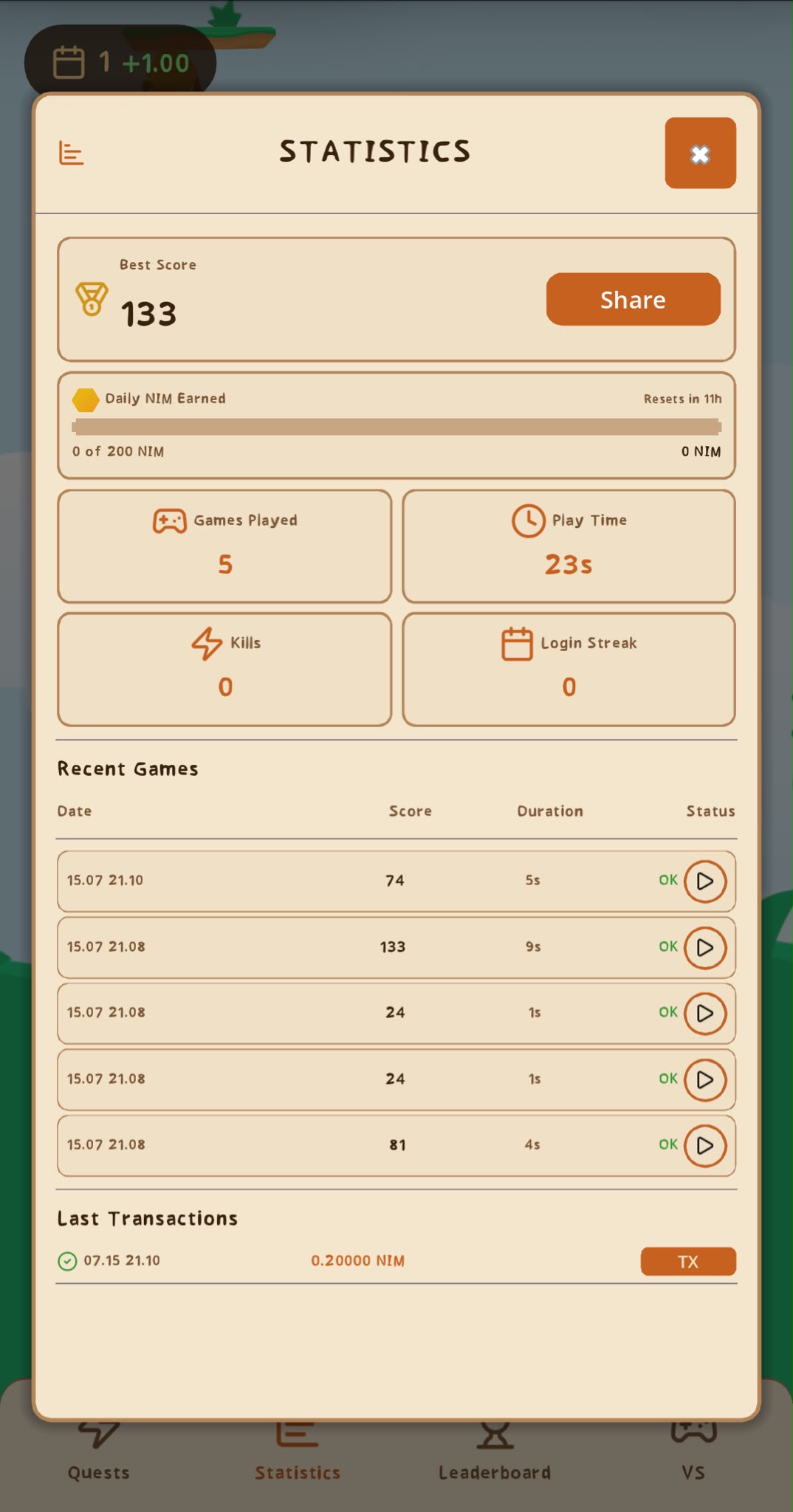 NimJump screenshot 3