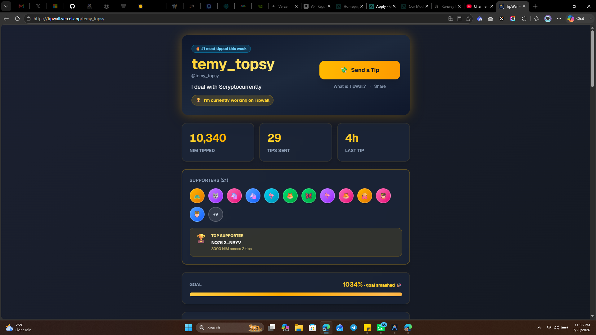 TipWall screenshot 4