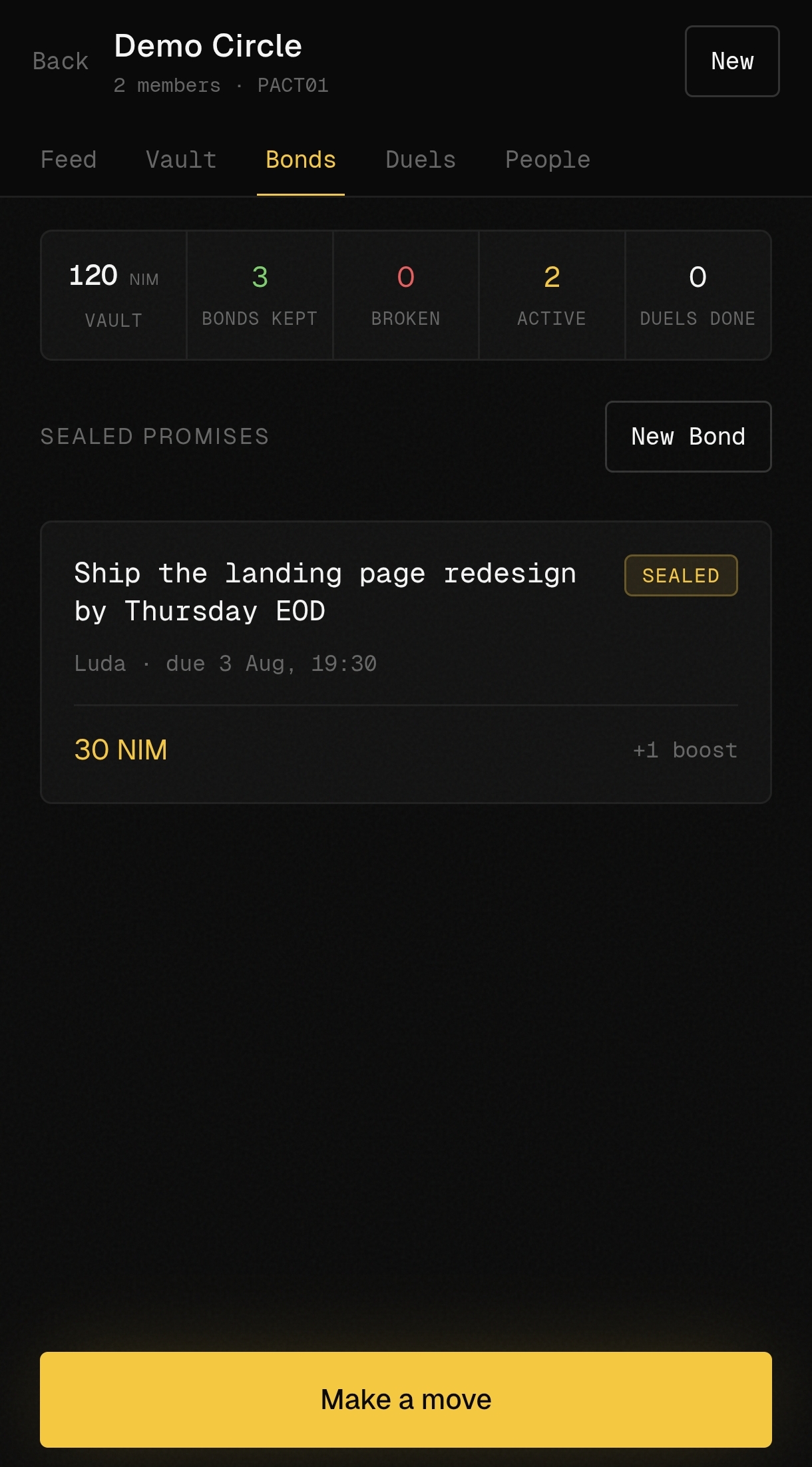 Pact screenshot 5
