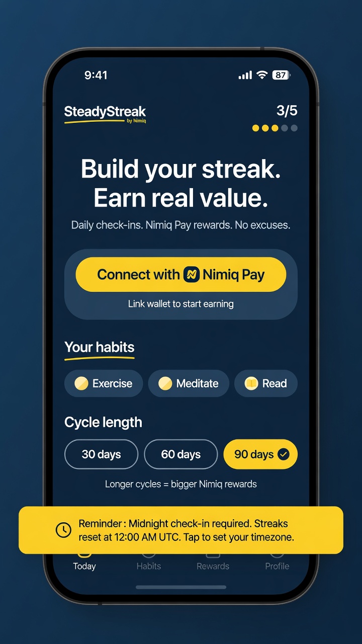 SteadyStreak screenshot 3