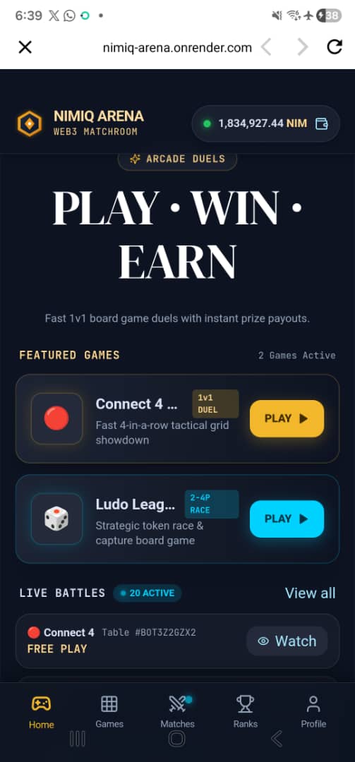 Nimiq Arena screenshot 1