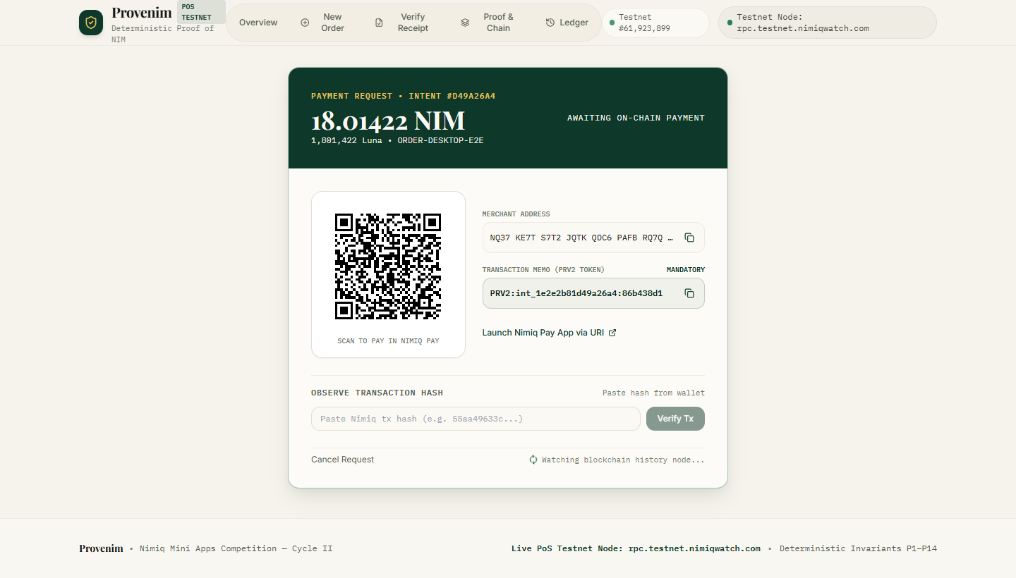 PROVENIM screenshot 2